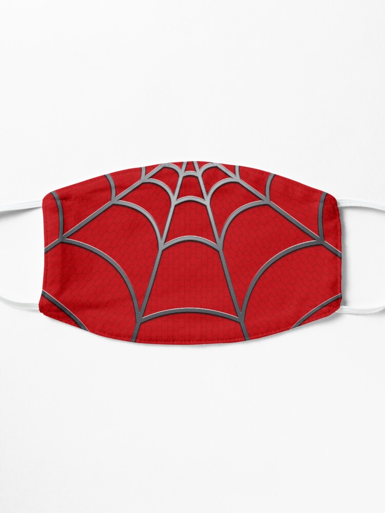 Alternate view of Spider Web RED Tobey Mask