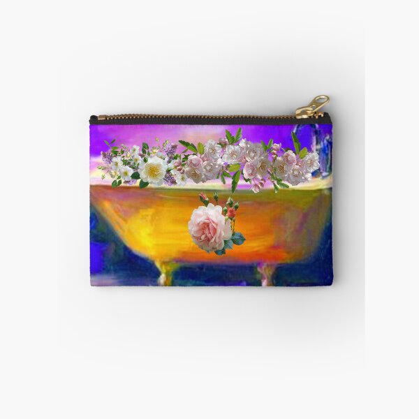 Item preview, Claw foot tub floral designed and sold by Aquila Light Pictures.