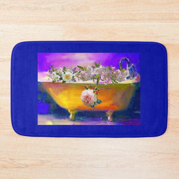 Item preview, Claw foot tub floral designed and sold by Aquila Light Pictures.
