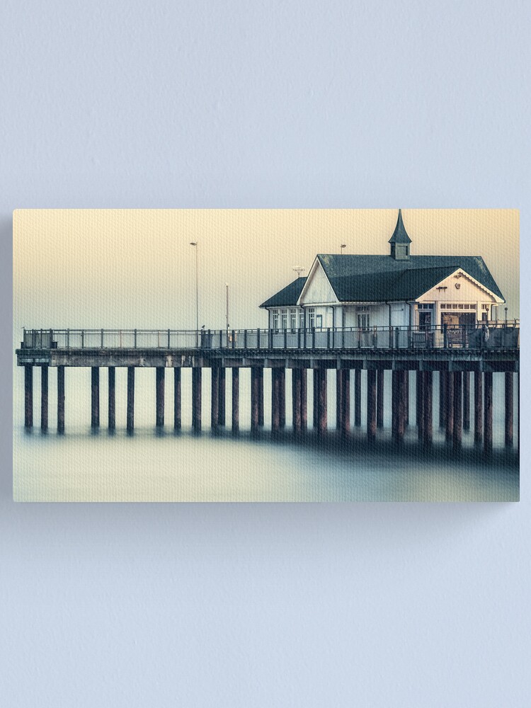 Alternate view of Southwold Pier Canvas Print