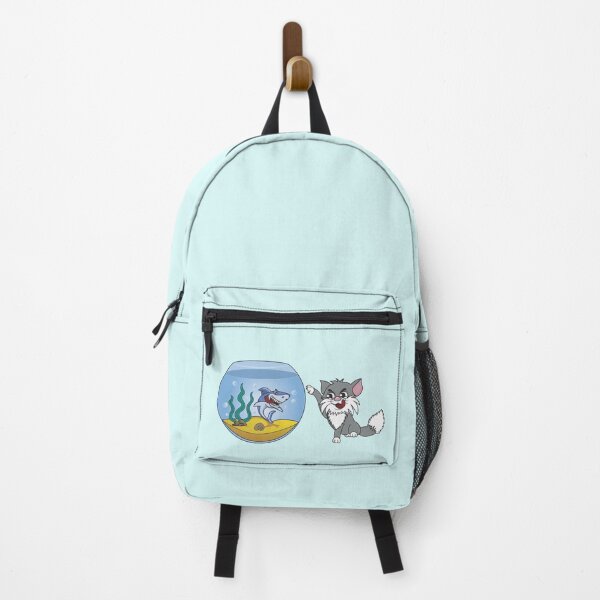 Item preview, Shark in Aquarium and Cat designed and sold by MyEshop.