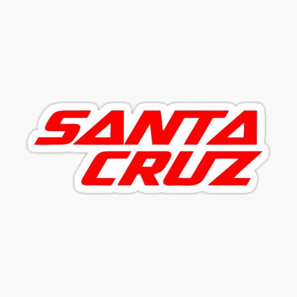 santa cruz decals bike