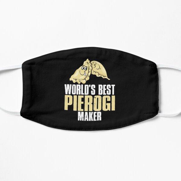 World's Best Pierogi Maker Funny Polish Cook Food Lover Saying Gift Mask