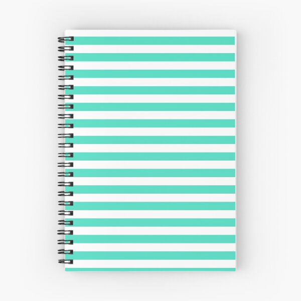 Item preview, Biscay and White Stripes designed and sold by ColorObsession.
