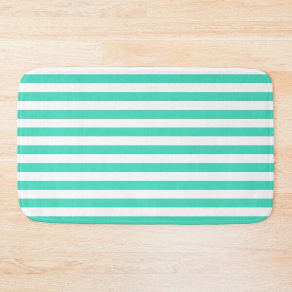 Item preview, Biscay and White Stripes designed and sold by ColorObsession.