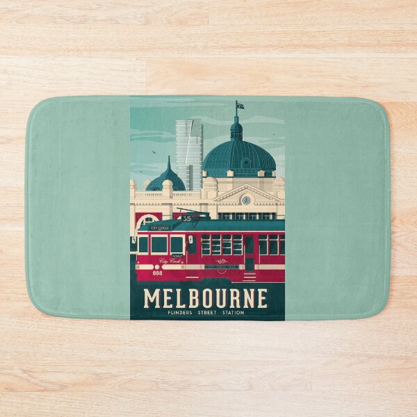 Aperçu de l'œuvre Melbourne Victoria - Gare de Flinders Street créée et vendue par art-lovers.