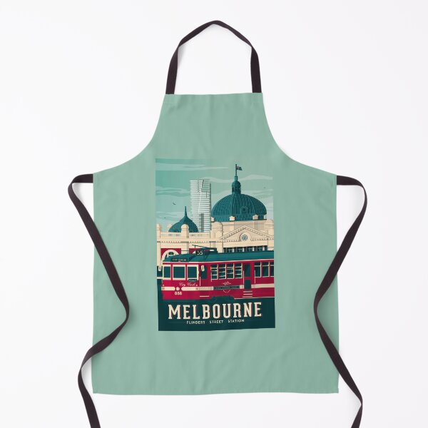 Item preview, Melbourne Victoria - Flinders Street Station  designed and sold by art-lovers.