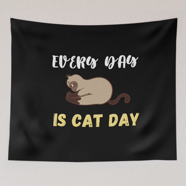 Item preview, Every Day Is Cat Day designed and sold by Ela-Designer.