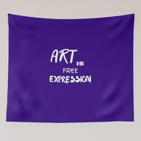 Item preview, Art is Free Expression designed and sold by artistoutfitter.
