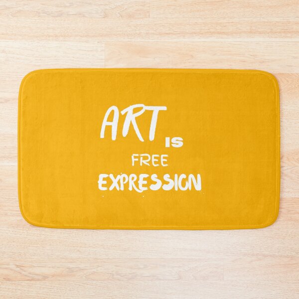 Item preview, Art is Free Expression designed and sold by artistoutfitter.