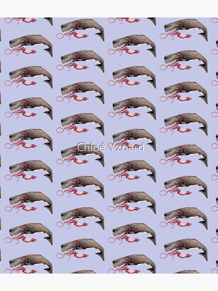 Thumbnail 3 of 3, Backpack, Sperm whale and squid battle designed and sold by CHLOEYZOARD.