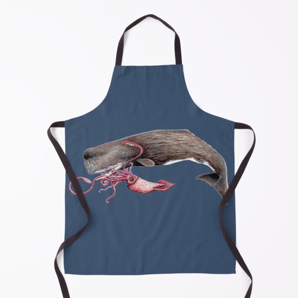 Item preview, Sperm whale and squid battle designed and sold by chloeyzoard.