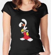 roger rabbit Women's Fitted Scoop T-Shirt