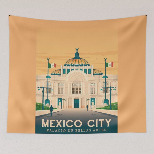 Item preview, Mexico City - Palacio De Bellas Artes  designed and sold by art-lovers.