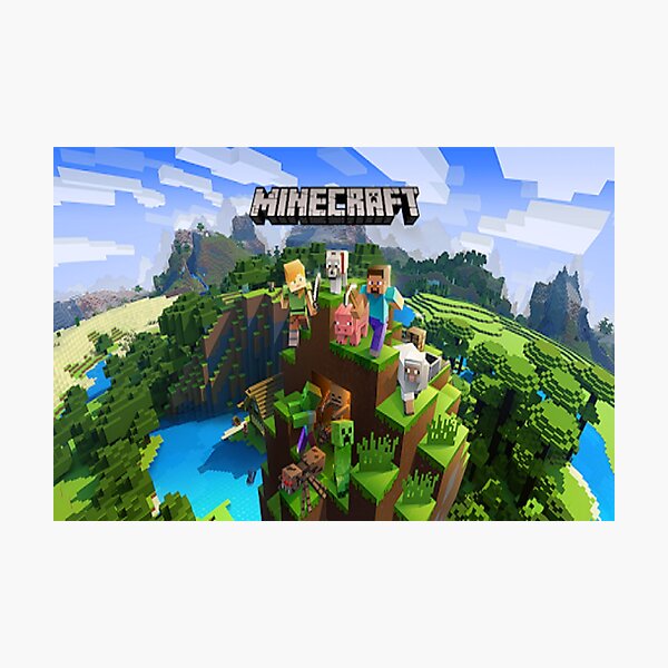 Minecraft PE Hintergrund Fotodruck