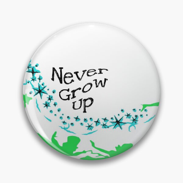 Item preview, Peter Pan Never Grow Up designed and sold by Sammygirls.