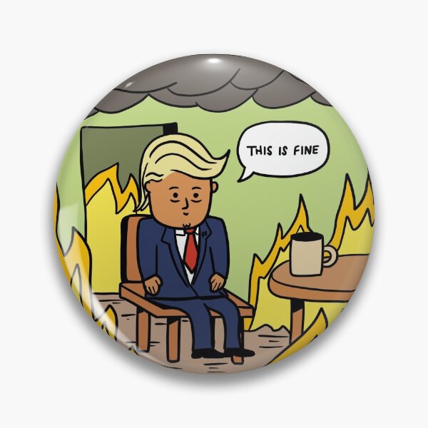 Item preview, This Is Fine designed and sold by zachterrell.