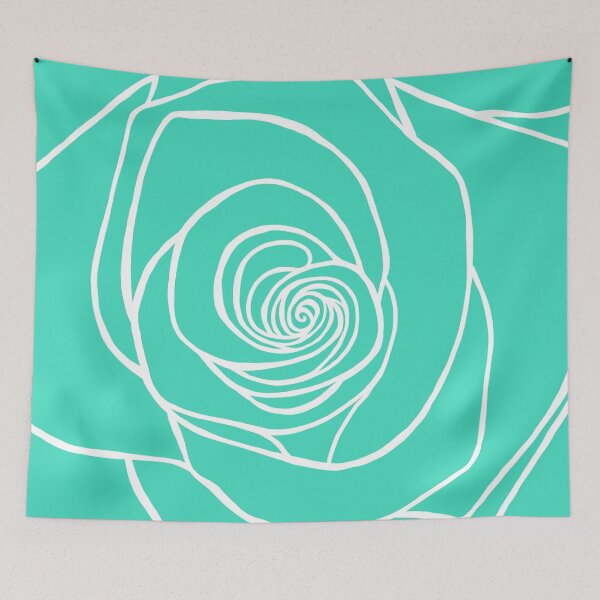 Item preview, Biscay Rose designed and sold by ColorObsession.