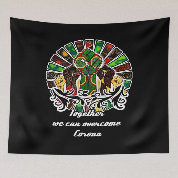 Item preview, Together we can overcome Corona designed and sold by artbyomega.