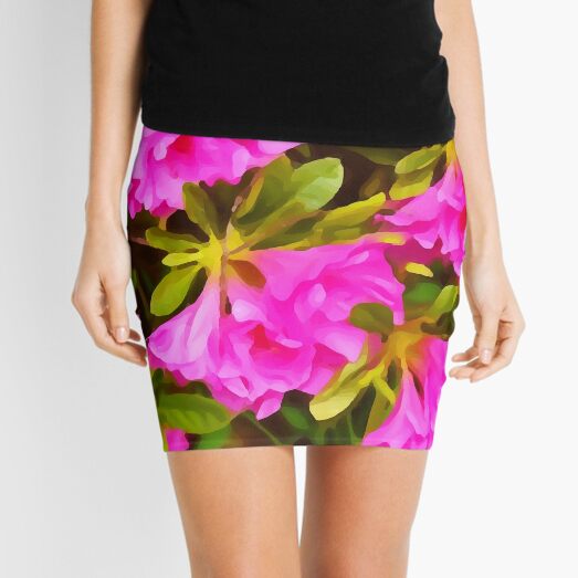Impressionist spring Mini Skirt