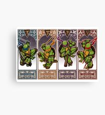 Ninja Masters Canvas Print