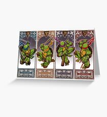 Ninja Masters Greeting Card