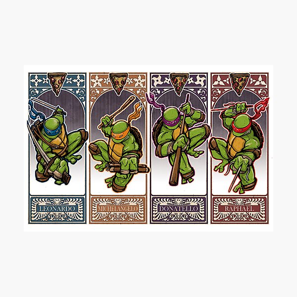Ninja Masters Photographic Print