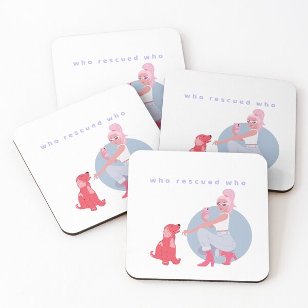 Item preview, Who Rescued Who - Red Dog designed and sold by daphfed.
