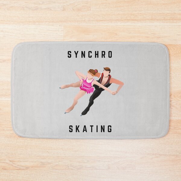 Item preview, Synchro skating couple designed and sold by Delicarte.