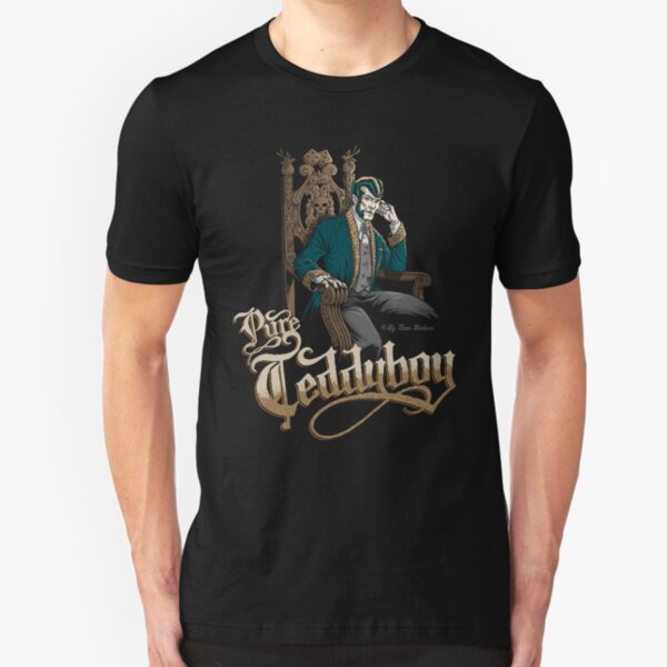 Pure Teddyboy Throne Slim Fit T-Shirt