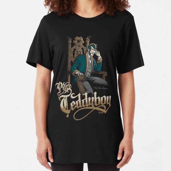 Trono Puro Teddyboy Camiseta ajustada