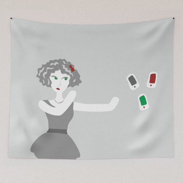 Item preview, Socialmedia Lady - repulsion designed and sold by XOOXOO.