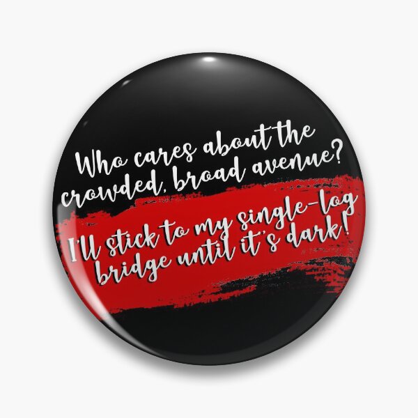 Item preview, Wei Wuxian Single Log Bridge Quote The Untamed  designed and sold by gabbstify.