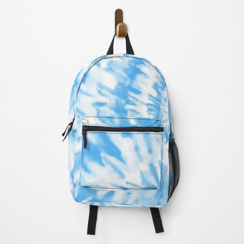 Discover Blue Swirl Tye Dye Backpack