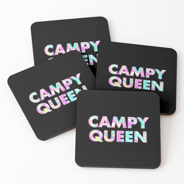 Item preview, CAMPY QUEEN In Psychedelic Colours designed and sold by SquareClub.