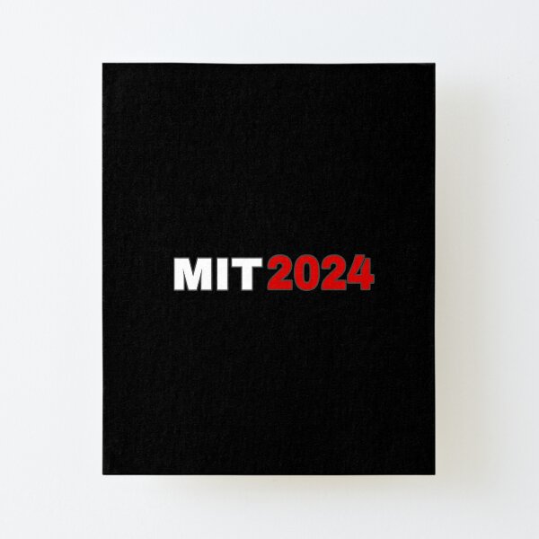 "MIT Class of 2024" Mounted Print by Katiesorrell Redbubble