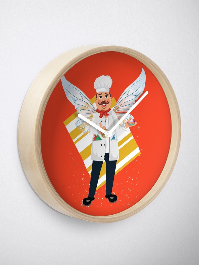 Alternate view of Bubba The Head Candy Taster Fairy™ Clock