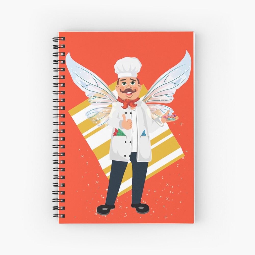 Bubba The Head Candy Taster Fairy™ Spiral Notebook