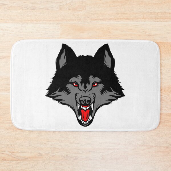 Item preview, Scary Wolf Facemask A Rave Face - Aesthetic Art Of Animal designed and sold by creativeloog.