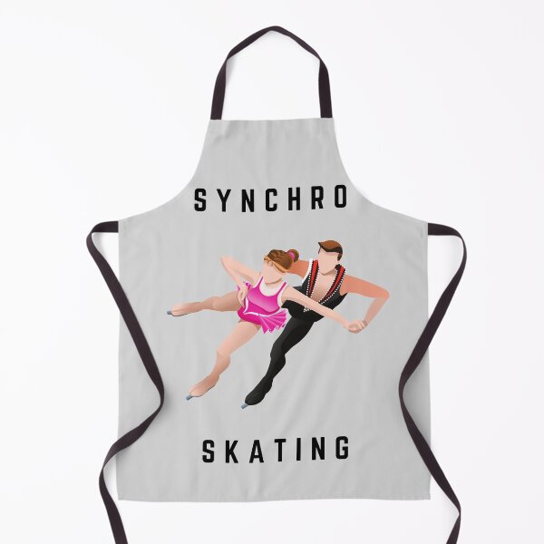 Item preview, Synchro skating couple designed and sold by Delicarte.