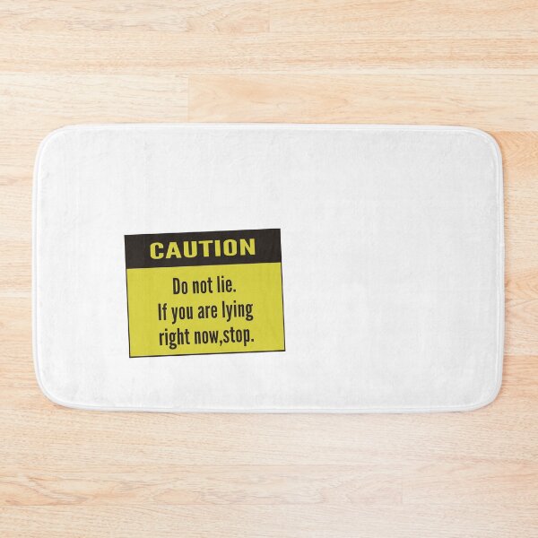 Item preview, caution designed and sold by tapirink.