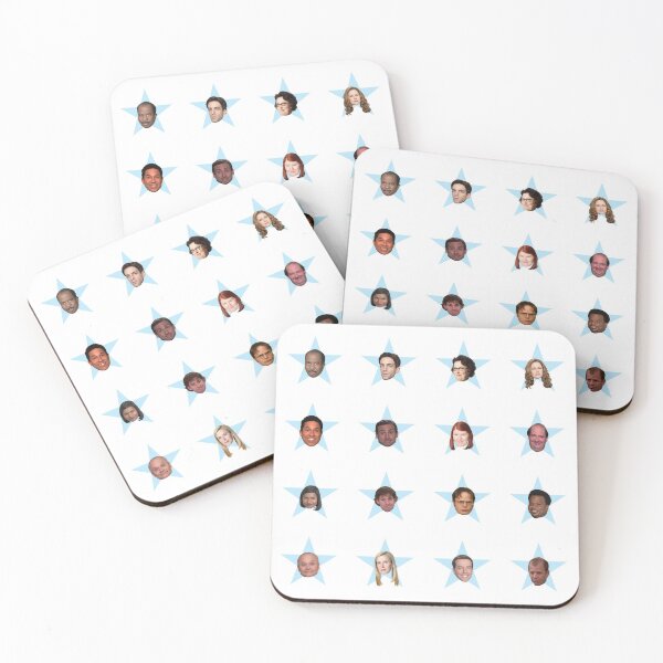 Item preview, The Office Cast Star Stickers designed and sold by HiNoonStudio.