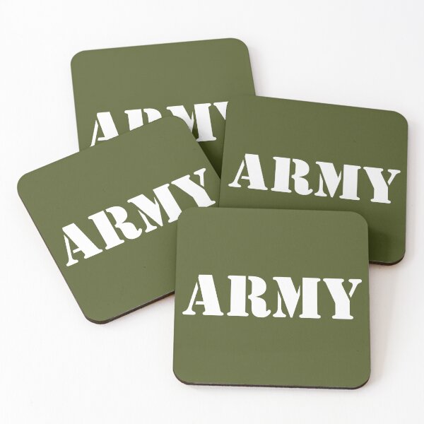 Artikelvorschau, Khaki und Weiße Armee entworfen und verkauft von Textography1.