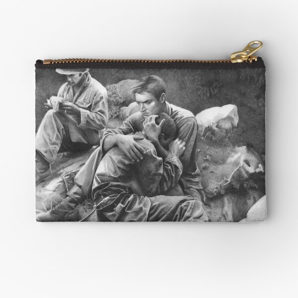 Comfort Even in Harm's Way Zipper Pouch