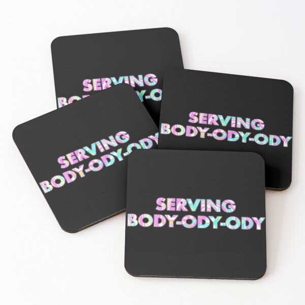 Item preview, SERVING BODY-ODY-ODY In Psychedelic Colours designed and sold by SquareClub.