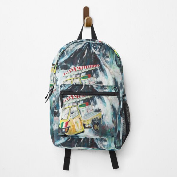 Item preview, An ice cream van flies through the Alps designed and sold by Lillian Berthel.