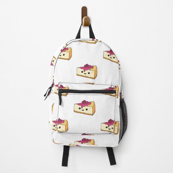 Item preview, Cheesecake kawaii with raspberries designed and sold by BreadCrumbBird.