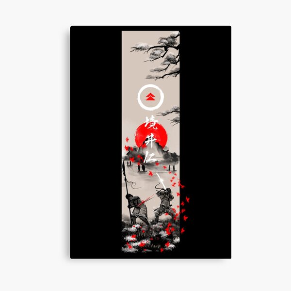 The Ghost Ukiyo-e Canvas Print