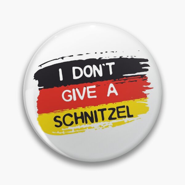 Item preview, I don't give a Schnitzel Flagge Deutschlands designed and sold by cursotti.
