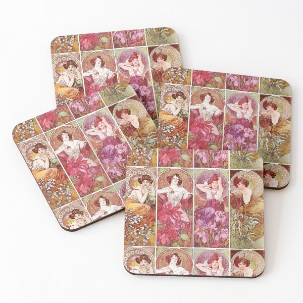 Item preview, Precious Stones (1900) - Alphonse Mucha designed and sold by SALON DES ARTS.